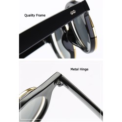 Vintage flip up sunglasses - steampunk style - double layer - unisexSunglasses