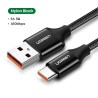 Ugreen - USB type-C cable - fast charging - 6A / 5A - 100W - 480MbpsCables