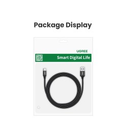 Ugreen - USB type-C cable - fast charging - 6A / 5A - 100W - 480MbpsCables