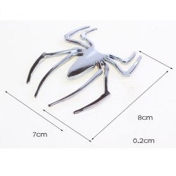 3D spider - metal car stickerStickers