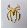 3D spider - metal car stickerStickers