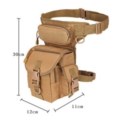 Tactical / military multifunction bag - with leg / waist belt - waterproofBags