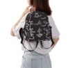 Trendy mini backpack - waterproof - abstract face printedBackpacks