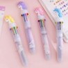 Multi coloured gel pen - with flamingo - 10 ink colorsPens & Pencils