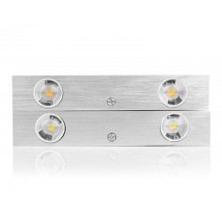 Modern wall lamp - triangle shaped - aluminum - LED - 3WWall lights