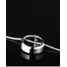 Trendy round pendant - with titanium steel chain - unisexNecklaces