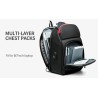 Multifunction crossbody bag - 9.7" laptop backpack - with USB charging port - waterproofBackpacks