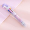 Multi coloured gel pen - with flamingo - 10 ink colorsPens & Pencils