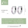 Check contrast pink-white earrings - 925 sterling silverEarrings