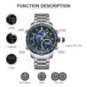 NAVIFORCE - luxurious sport Quartz watch - LED display - waterproofWatches