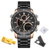 NAVIFORCE - luxurious sport Quartz watch - LED display - waterproofWatches