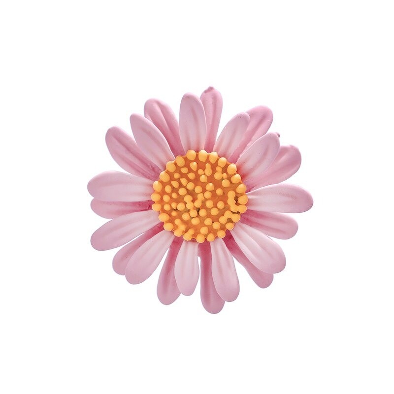 Sunflower - metal broochBrooches