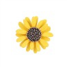 Sunflower - metal broochBrooches