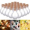 Mini glass bottles - with cork lid - for perfumes - wedding decorations - 10 piecesPerfumes
