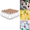 Mini glass bottles - with cork lid - for perfumes - wedding decorations - 10 piecesPerfumes