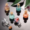 Mini glass bottles - with cork lid - for perfumes - wedding decorations - 10 piecesPerfumes