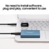 Mobile hard disk storage - SSD - type-C - USB 3.1 - aluminum alloy - 500GB / 1TB / 2TB / 4TB / 6TB / 8TBSSD hard drives