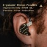 QKZ ZXN - high resolution earphones - in-ear wired headset - dual magnet - 2 Pin - 1DDEar- & Headphones