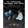 QKZ ZXN - high resolution earphones - in-ear wired headset - dual magnet - 2 Pin - 1DDEar- & Headphones