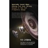 QKZ ZXN - high resolution earphones - in-ear wired headset - dual magnet - 2 Pin - 1DDEar- & Headphones