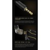 QKZ ZXN - high resolution earphones - in-ear wired headset - dual magnet - 2 Pin - 1DDEar- & Headphones