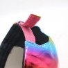 Rainbow baseball cap - patent leather - hip-hop styleHats & Caps