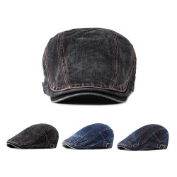 Classic denim cap - duckbill style visorHats & Caps