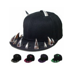 Trendy baseball hat - with spike rivets - Hip Hop / punk / rock styleHats & Caps