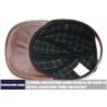 Fashionable vintage baseball cap - genuine leather - unisexHats & Caps