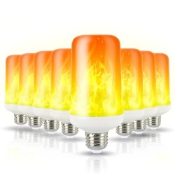 Flickering LED bulb - candle flame effect - E14 / E27 / B22E27