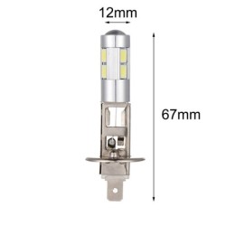 Car / motorcycle LED bulb - H1 5630 - 12V - 6000K - 2 piecesH1