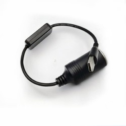 Car cigarette lighter socket - USB 5V To 12V - wiredCigarette lighters