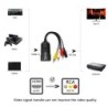 Mini HDMI to AV converter - adapter cable - for monitor L/R Video HDMI2AV HD - NTSC PALCables