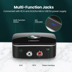 UGREEN - Bluetooth 5.0 RCA receiver - aptX LL 3.5mm jack - Aux - wireless adapterSplitters