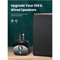 UGREEN - Bluetooth 5.0 RCA receiver - aptX LL 3.5mm jack - Aux - wireless adapterSplitters