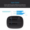 ORICO 2.5 - 3.5 Inch Hard Drive Docking Station USB 3 - Dual-bay HDD - SSD Hard DriveHard drives