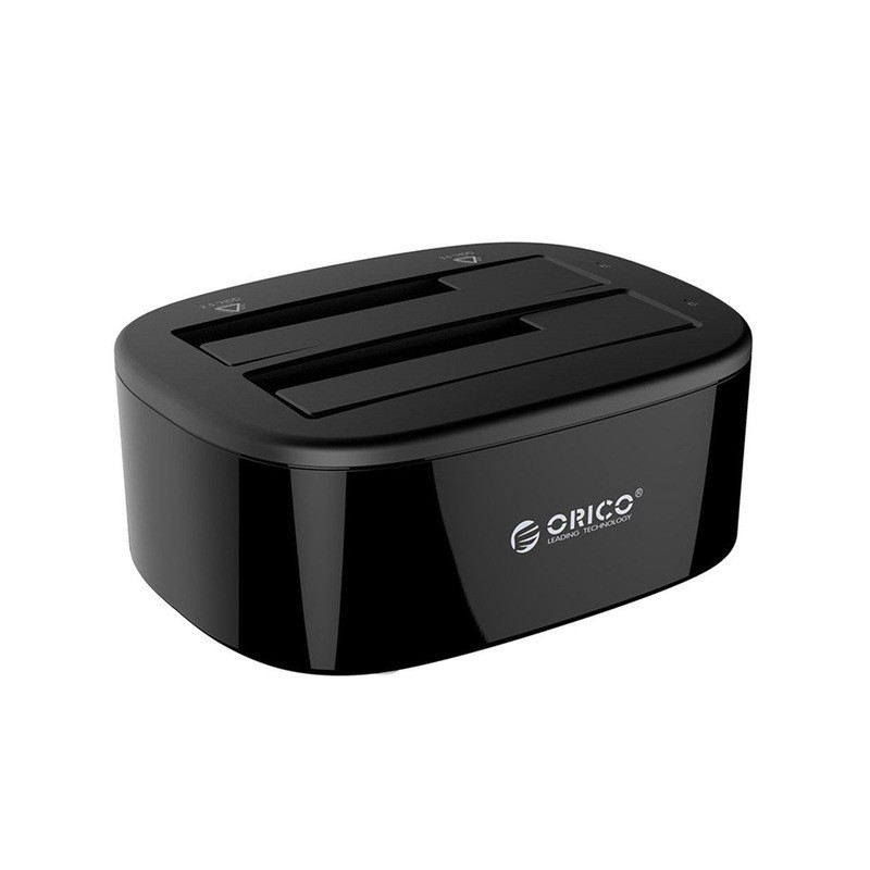 ORICO 2.5 - 3.5 Inch Hard Drive Docking Station USB 3 - Dual-bay HDD - SSD Hard DriveHard drives ORICO 2.5 - 3.5 Inch Hard Drive Docking Station USB 3 - Dual-bay HDD - SSD Hard DriveHard drives