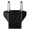 US to EU - flat to round - plug adapter - converter - 5 piecesPlugs