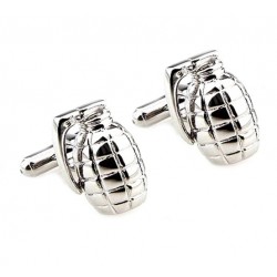 Hand grenade cufflinksCufflinks