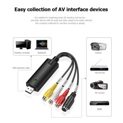 EasyCap USB 2 - video adapter with audio - video capture - video to usbVideo