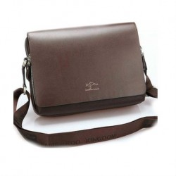 Kangaroo - leather shoulder bag - wide - 31 * 24 * 8cmBags