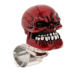 Car steering wheel knob - handle - booster - skull headStyling parts