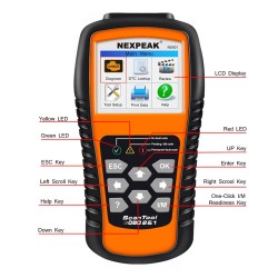 Nexpeak NX501 - OBD2 - car diagnostic scannerDiagnosis