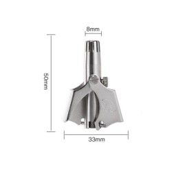 Nose trimmer - manual shaver - waterproof - stainless steelHair trimmers