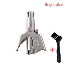 Nose trimmer - manual shaver - waterproof - stainless steelHair trimmers