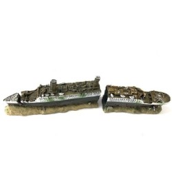 Resin Titanic model - aquarium decorationAquarium