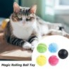 Magic electric ball - battery powered - with plush cover - pets toy - 5 piecesToys