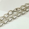 Fashionable small shoulder bag - with rhinestones / chain strapBags