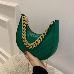 Luxurious shoulder small bag - double chain strapsHandbags