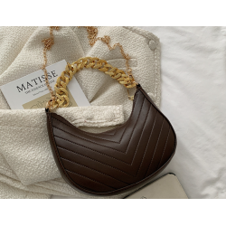 Luxurious shoulder small bag - double chain strapsHandbags
